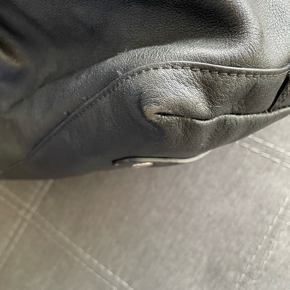 Coach Leather Carryall Satchel Handbag - Picture 8 of 11